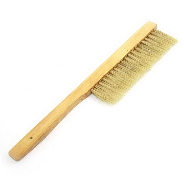 Premium Bee Brush - Triple Row Horse Hair - Wooden Handle - PREORDER – Save 10%