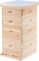 10-Frame Partially Assembled Hive Kit (2 Deep/2 Medium) - PREORDER – Save 15% on Woodenware
